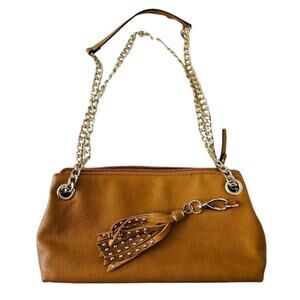 LADIVA Convertible Shoulder Crossbody Chain Faux Leather Bag